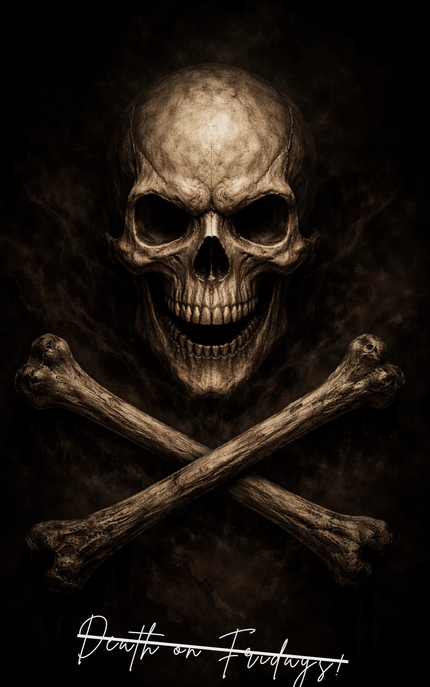 Front cover of the novel Death on Fridays